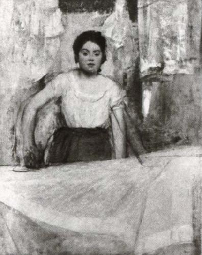  Woman ironing